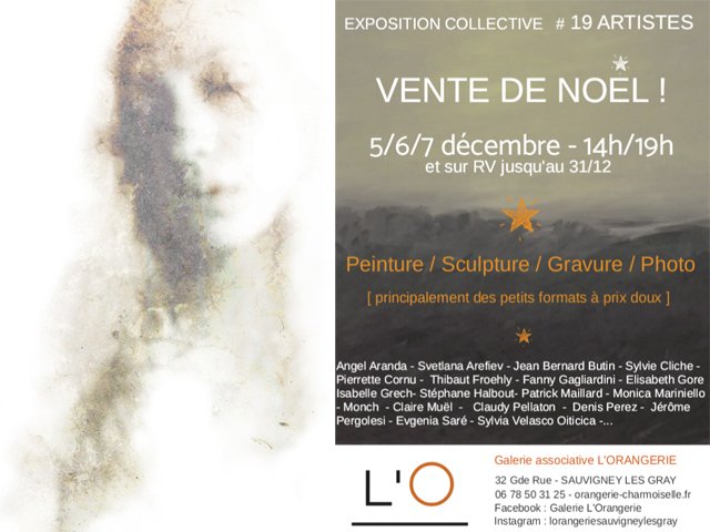 Galerie L'Orangerie - Vente de Noël