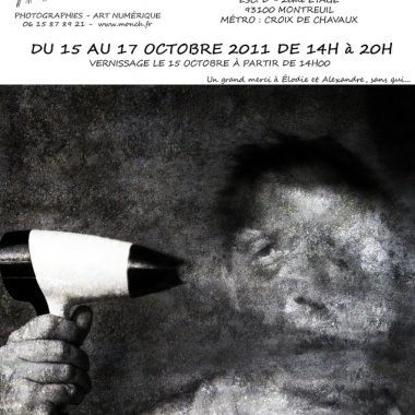 1ère expo solo ! émoi émoi émoi Montreuil (2011)