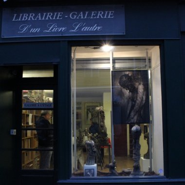 Galerie Librairie d'Un livre l'autre #02. Monch et Sylvie Cliche . Paris (2019)