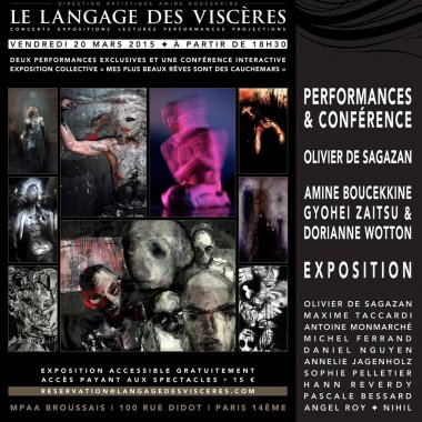 Le language des viscères #1 (Amine Boucekkine) - Paris (2015)