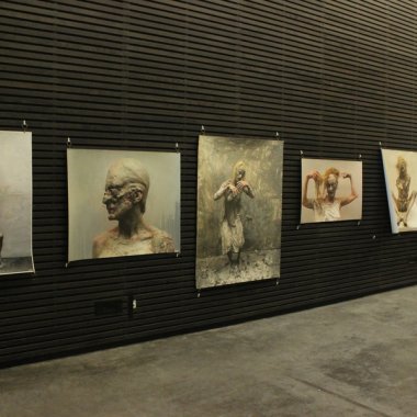 Le language des viscères #3 Olivier de Sagazan . Paris (2015)