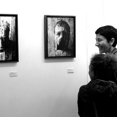 Expo La peau #1 .  Atelier Oblique . Clichy (2016)