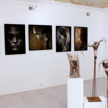 Galerie Ménil 8 #7 . Monch, Sylvie Cliche, Pierre Leblanc . Paris (2019)