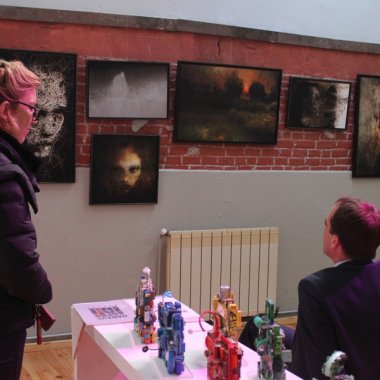 Les Portes Ouvertes - Visite de M. Bessac, maire de Montreuil (2016)